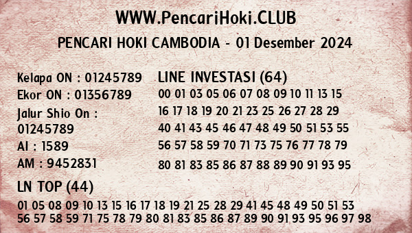 Prediksi Cambodia