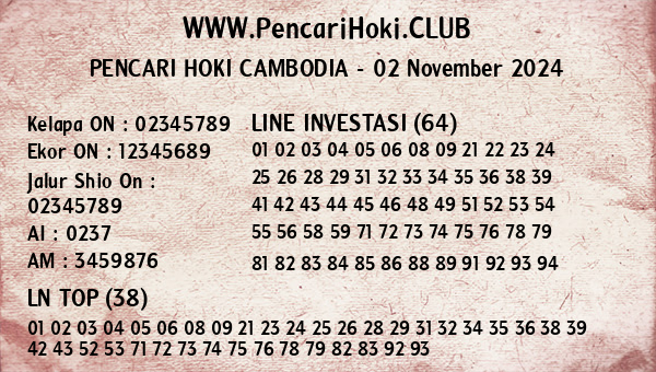 Prediksi Cambodia