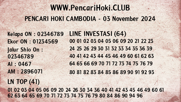 Prediksi Cambodia