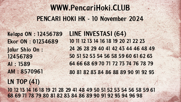 Prediksi HK