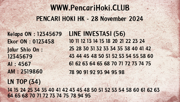 Prediksi HK