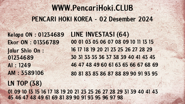 Prediksi Korea