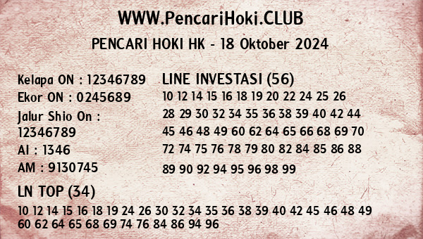 Prediksi HK