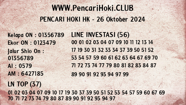 Prediksi HK