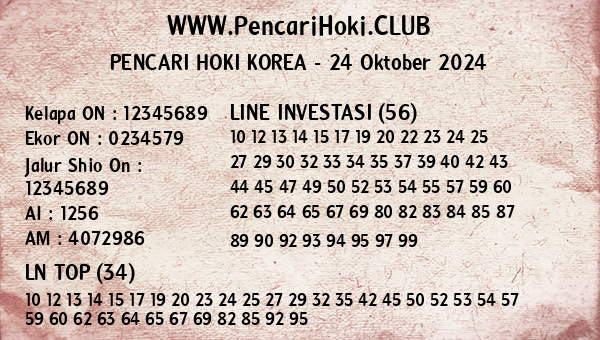 Prediksi Korea